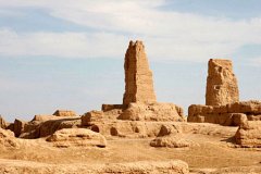 The Ruins of Ancient City of Gaochang