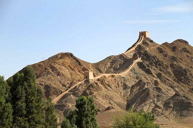 the Great Wall on the Cliff